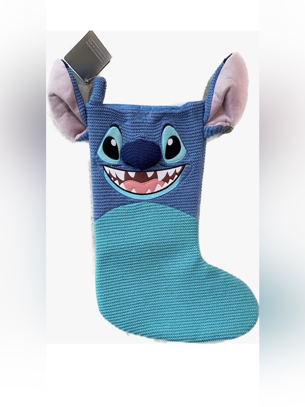 NWT Disney Parks Exclusive Stitch Christmas Stocking Stitch Knit Holiday Decor